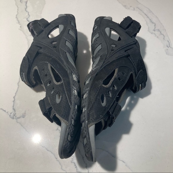 MERRELL Continuum Sz 8 Open Toe Hiking Hook & Loop Closures Adjustable Sandals - Picture 10 of 14